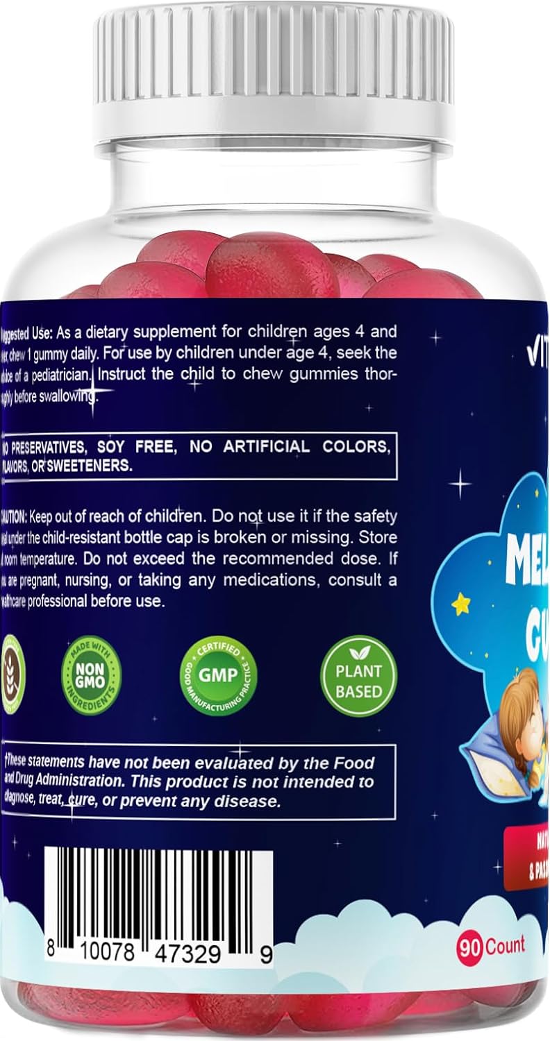 Vitamatic sin azúcar para niños, 1 mg, 90 gomitas, 60 gomita