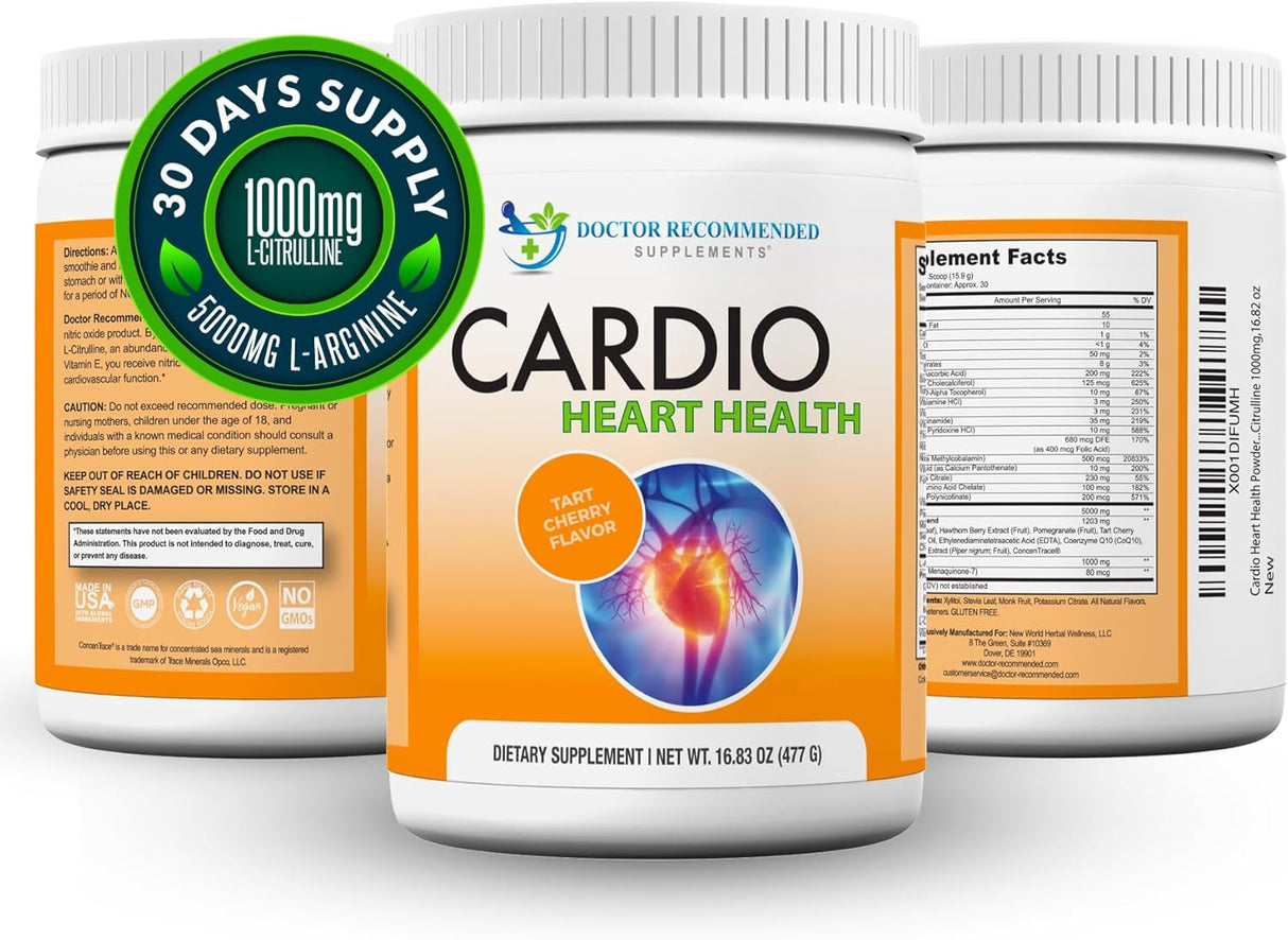 Suplemento de salud cardíaca Doctor Recommended, 2 packs