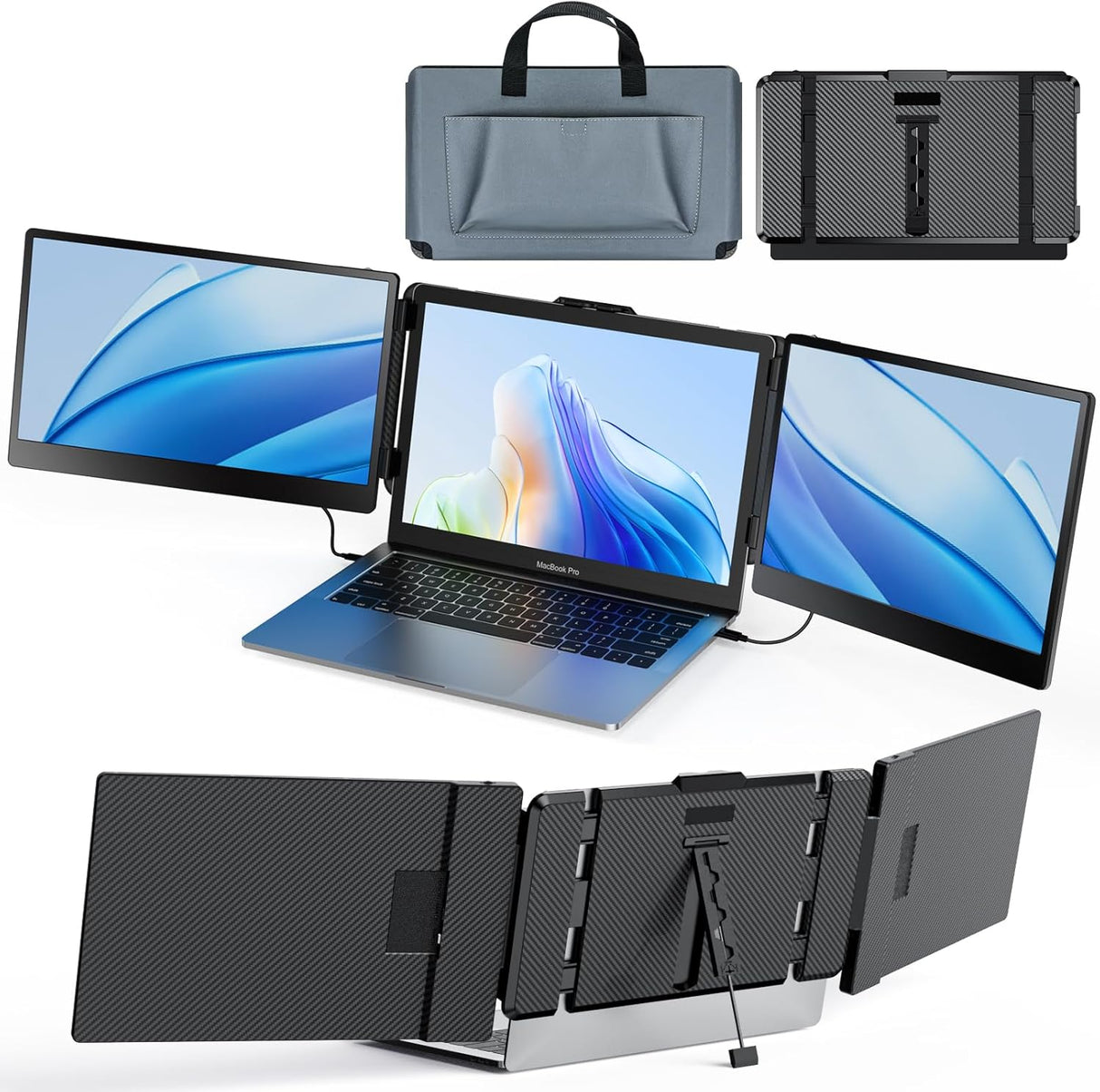 Monitor portátil Kwumsy S2 14 1080P FHD para laptops