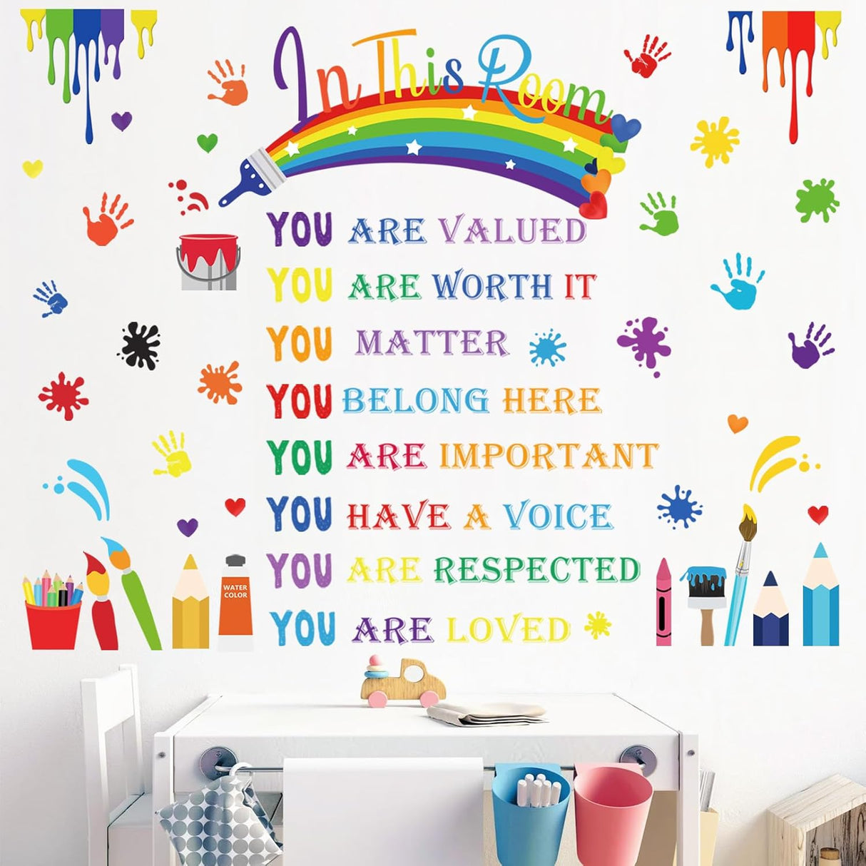 Vinilos Decorativos Wondever para Niños - Citas Inspiradoras