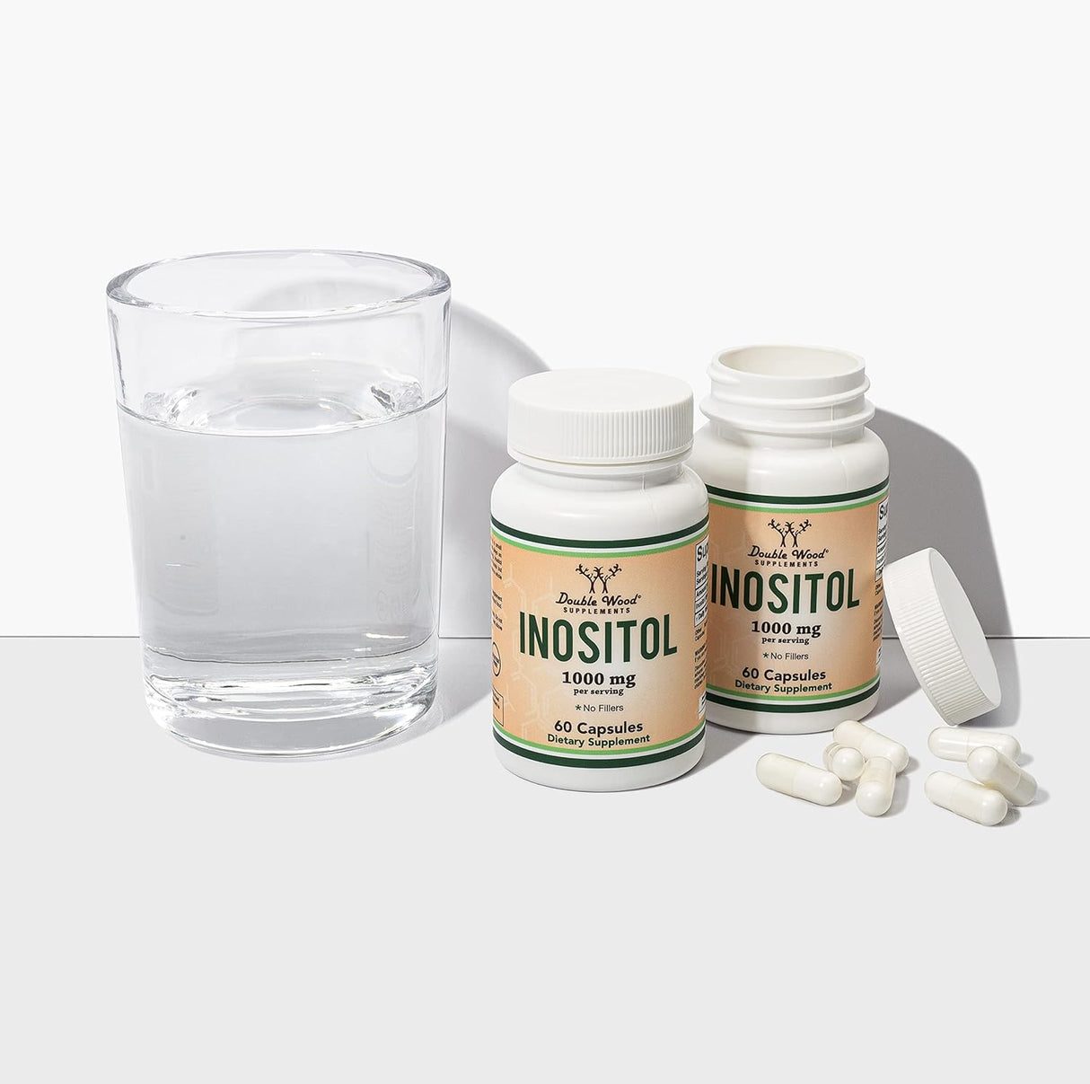 Suplementos de inositol (Myo Inositol) 1000 mg PCOS  60 und