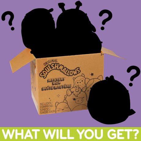 Caja Misteriosa de Peluches Squishmallows 5 Pulgadas