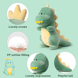Lindo y suave peluche de Dinosaurio color verde