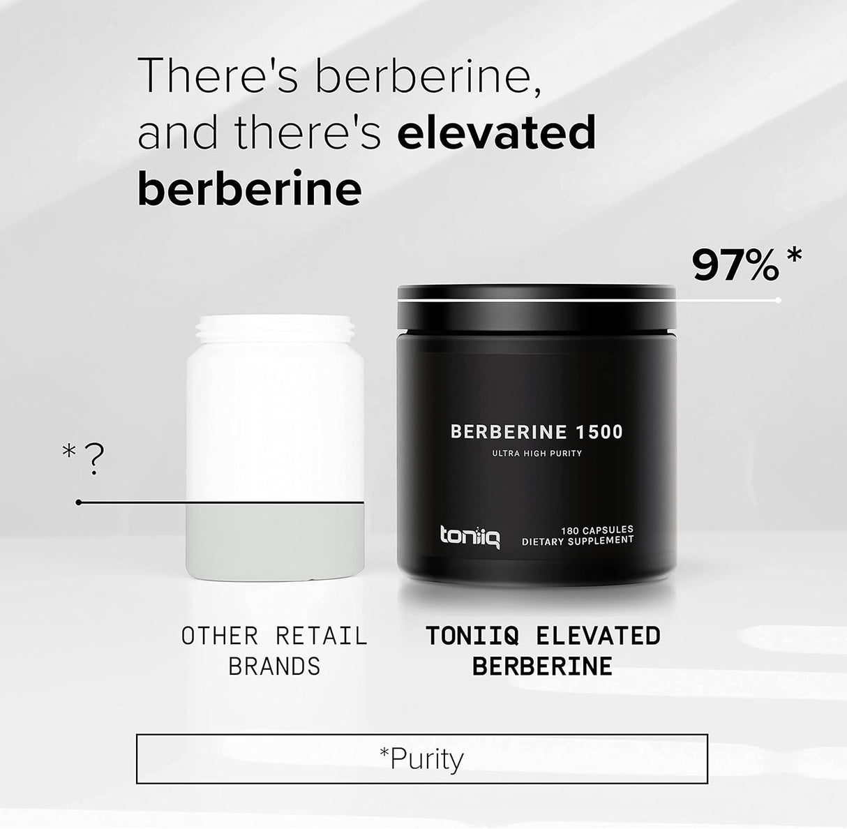 Suplemento Berberina de ultra alta resistencia 1500 mg 180u