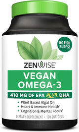 Suplemento Aceite de pescado vegano omega-3  base de plantas