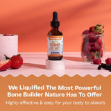Suplemento líquido de K2 MK7, vegano, no GMO, 60ml