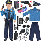 Disfraz de Policía G.C 15PCS para Niños con Accesorios Halloween