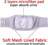 Vecomfy Bandas para el vientre para perros machos (paquete de 5)