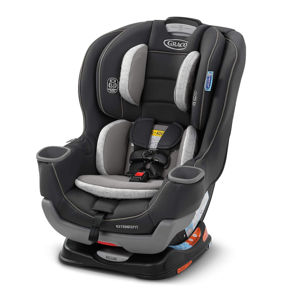 Silla para carro y comodidad del bebé Graco Extend2Fit