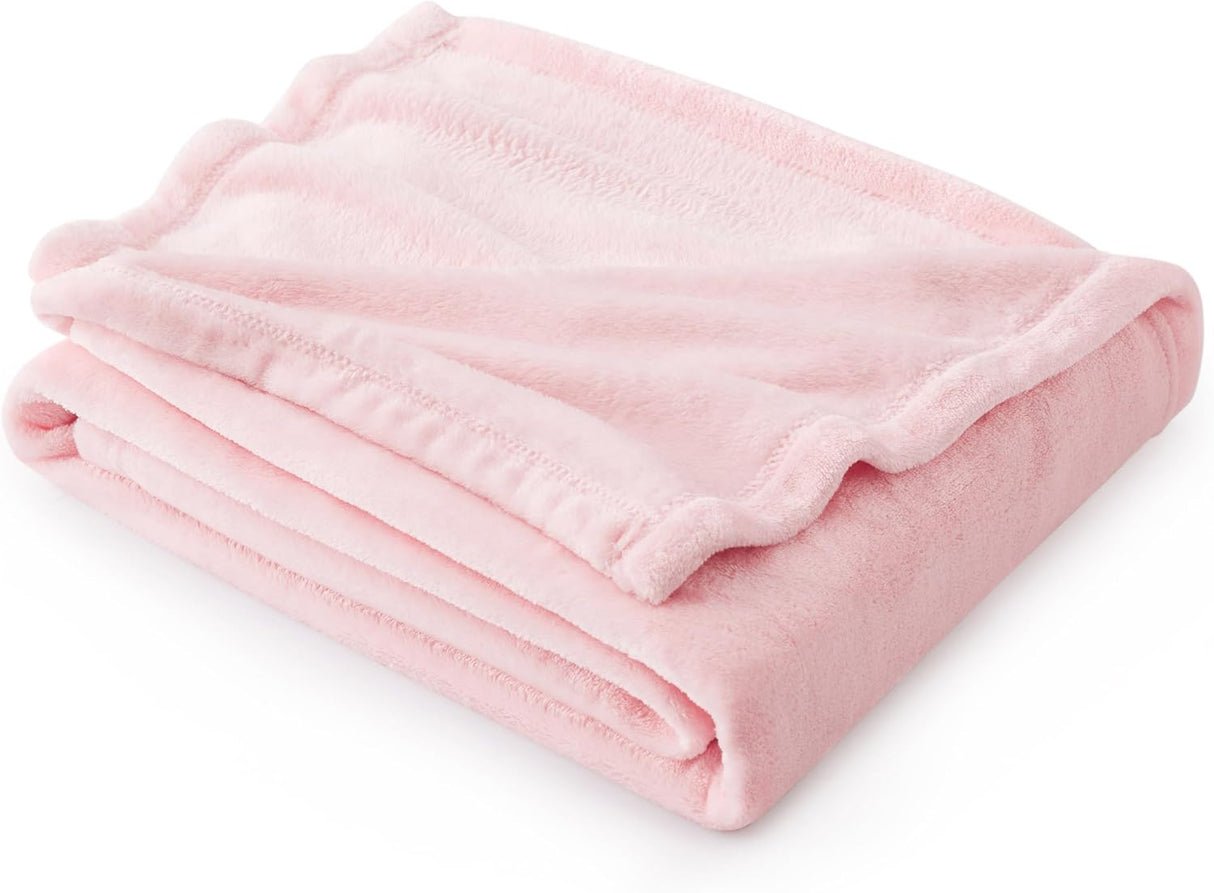 Manta de felpa Bedsure 300GSM suave y ligera para sofá y cama