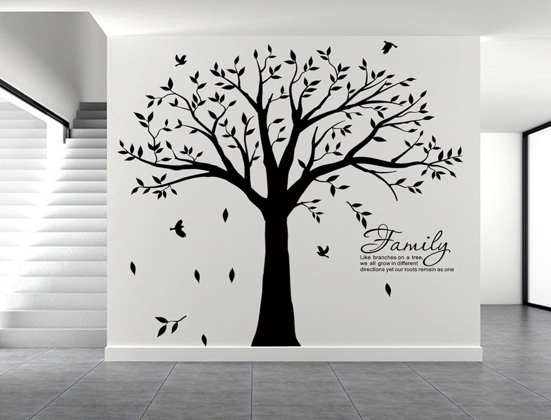 Etiqueta de la pared del árbol genealógico
