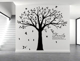 Etiqueta de la pared del árbol genealógico