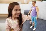 Muñeca Barbie Ken Fashionistas, con cabello, ropa y zapatos, #165