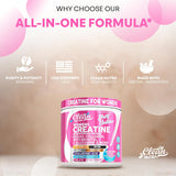 Creatina mujer + BCAA, Nutra, Hidratación y Energía, Shelf
