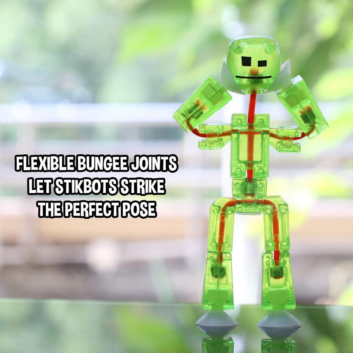 Figuras de acción StikBot Zing, set de 8, trípode móvil