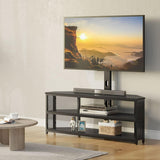 Soporte de TV Rolanstar, con montura y salida de energía, ajustable