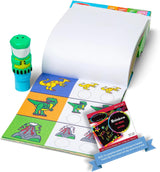 Actividad de Dinosaurios, Melissa & Doug, 32012, Stickers y Pad