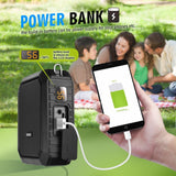 Amplificador de Voz Portátil 18W con Micrófono y Batería 4400mAh