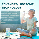 Suplemento liposomal NAD de 1600 mg potenciador de NAD