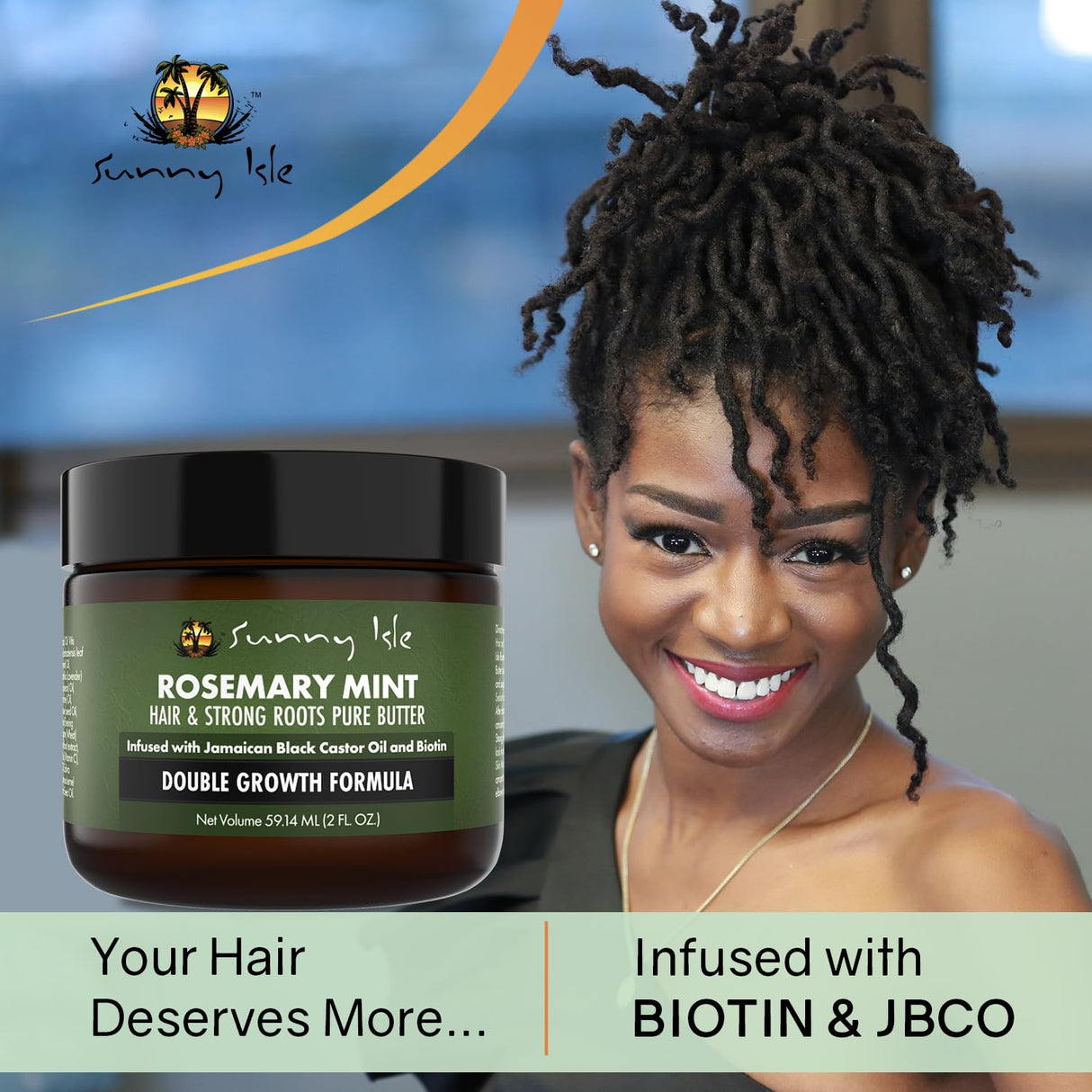 Aceite de menta de romero para cabello y raíces fuertes