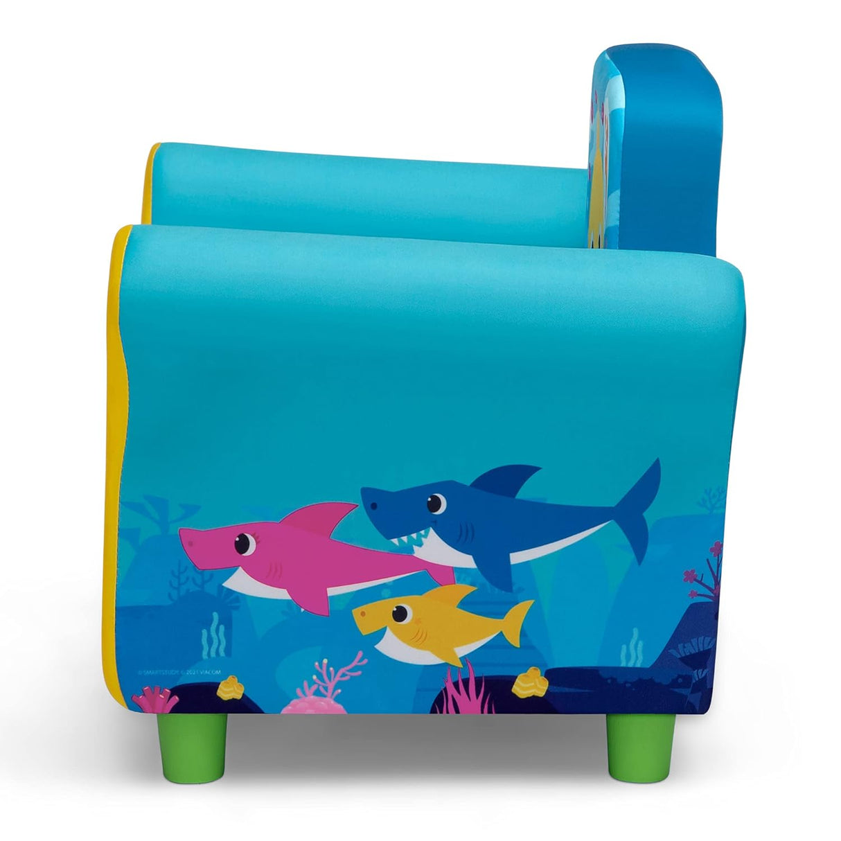 Delta Children Silla tapizada Baby Shark