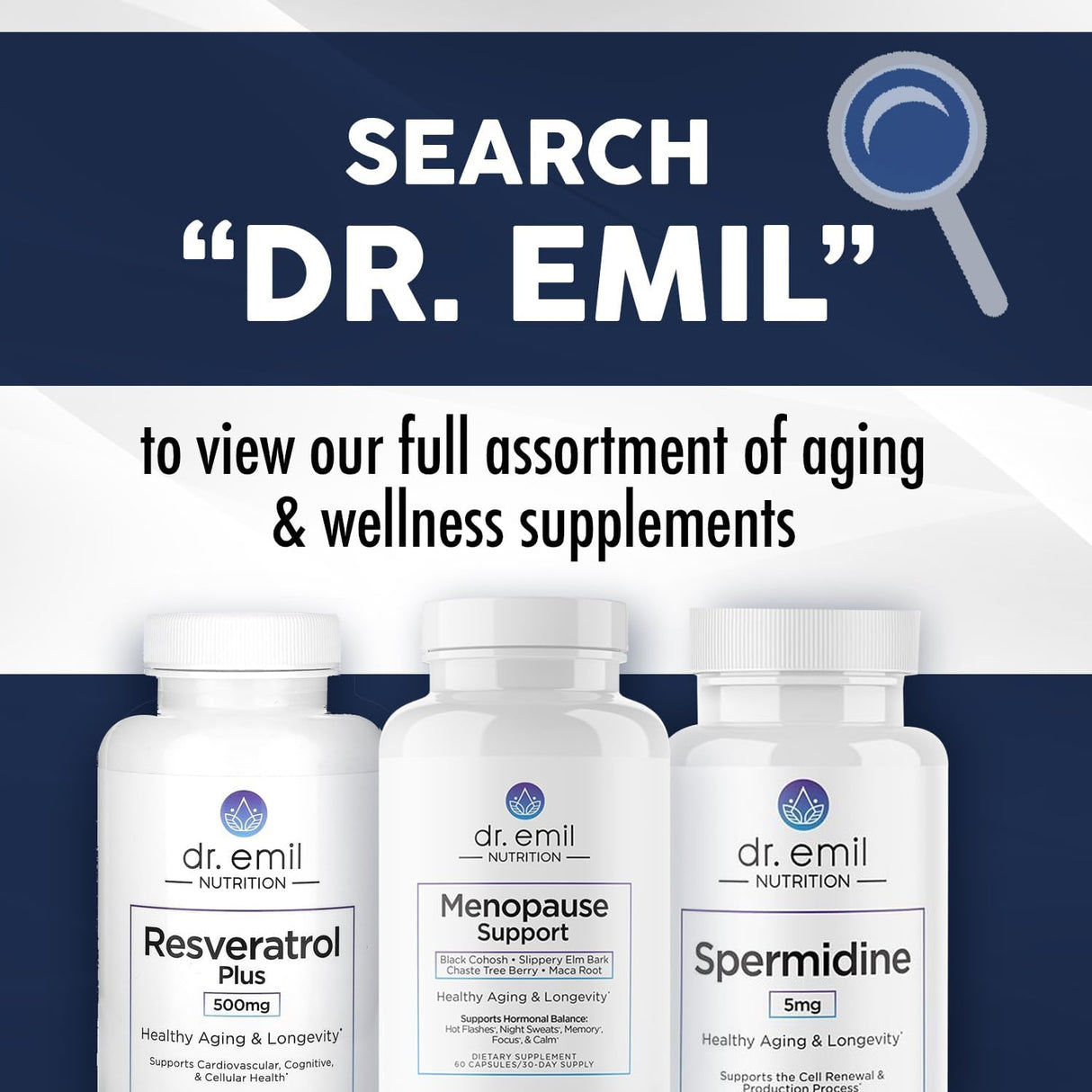 Suplementos para la menopausia para mujeres DR EMIL NUTRITION