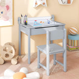 Juego de mesa y silla para niños jardín de infantes Costzon