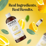 Champú sin sulfato para cabello graso Maple Holistics