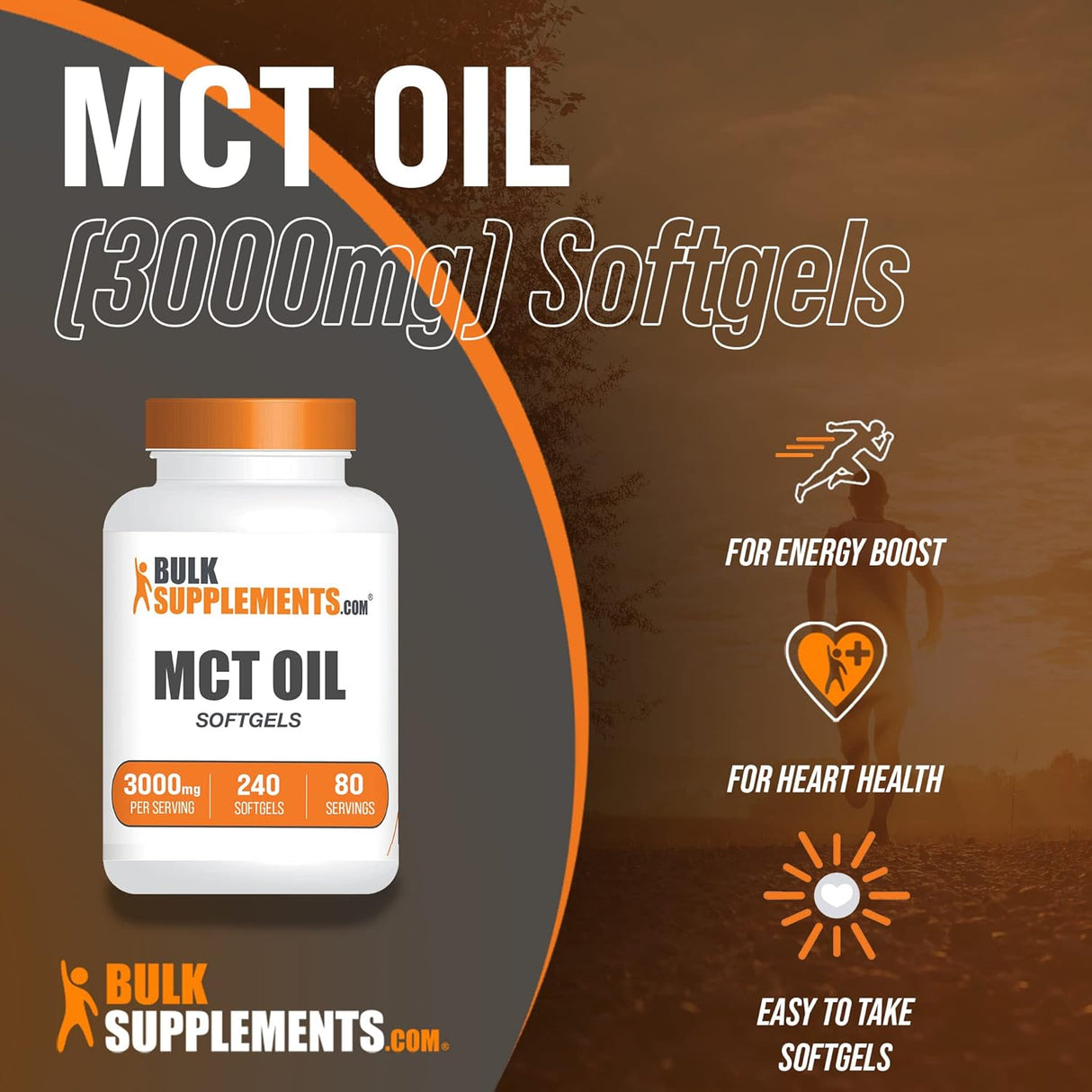 Suplemento de aceite MCT (triglicéridos de cadena media)