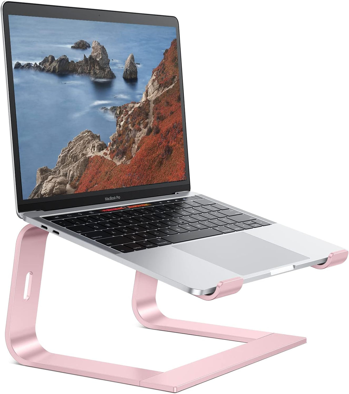 OMOTON Soporte para computadora portátil elevador desmontable