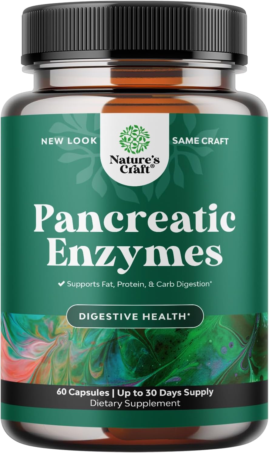 Suplementos Enzimas digestivas de pancreatina para la salud