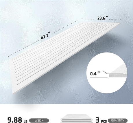 Paneles acústicos UMIACOUSTICS 3 PCS, absorción de sonido