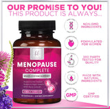 Suplemento para Menopausia con Black Cohosh, Dong Quai, 60 cápsulas