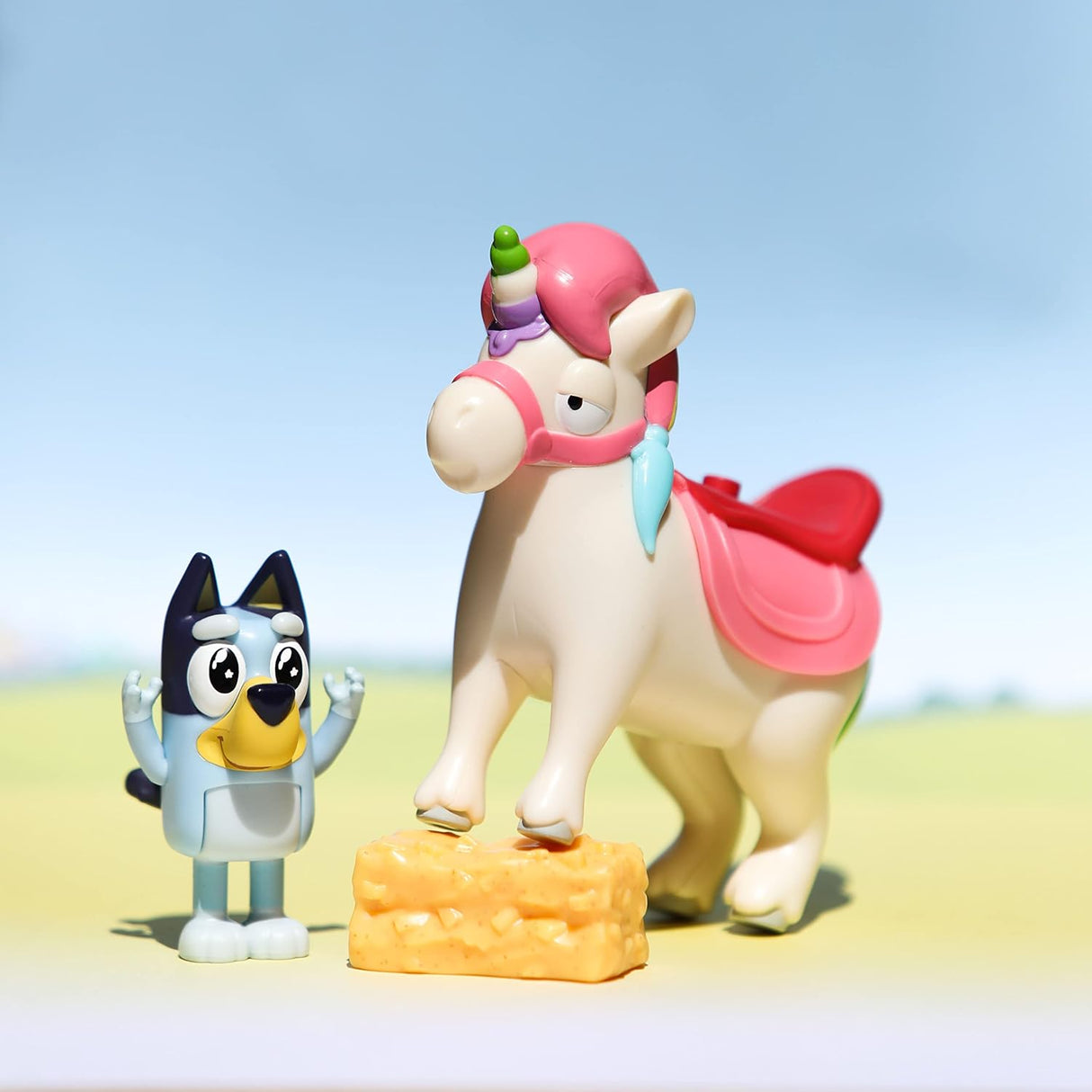 Figura articulada Unipony, Bluey, 2.5-3 pulgadas, juguete