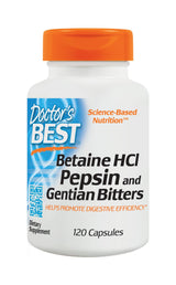 Betaine HCI Sin OGM,  120 Cápsulas