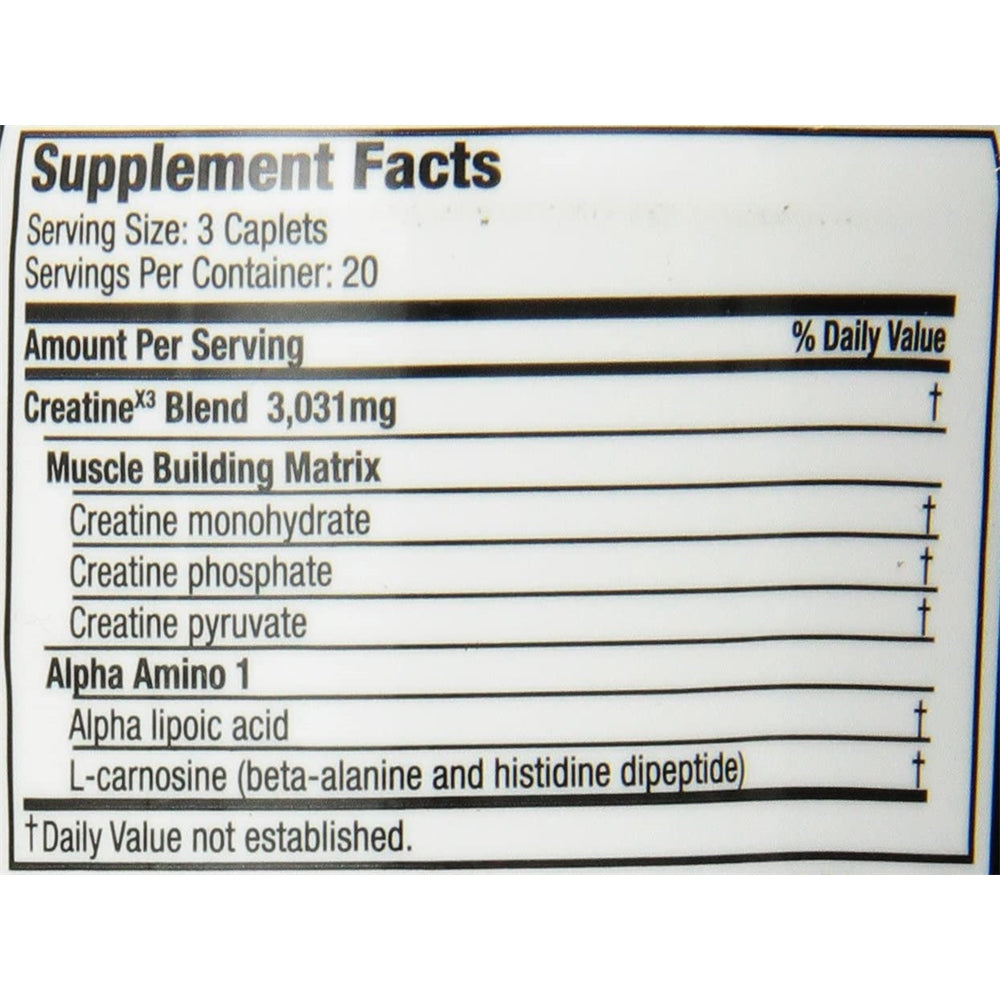 Suplementos Alimenticios Pastillas de creatina