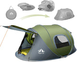 Tienda Nocturna: Carpa 2 Personas Impermeable Fácil Montaje