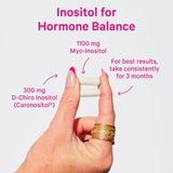 Pink Stork Inositol 3.6:1 para Fertilidad y Hormonas - 60 cápsulas