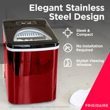 Máquina de Hielo Frigidaire, 26lb/día, Modelo EFIC117-SSRED