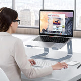 Soporte de Laptop OMOTON, Aluminio, Compatible 11-16