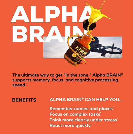 Suplemento Nootrópico Premium para Enfoque y Memoria - Alpha Brain