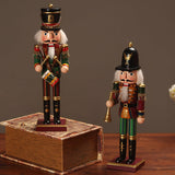 Adornos de Navidad Nutcracker de Madera 12 Pulgadas Set