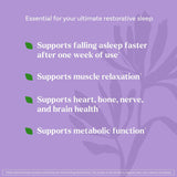 Mezcla Bebible Natrol Sleep + Restore, Sin Melatonina, 10 Paquetes