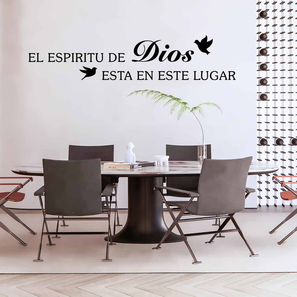 Vinilos Decorativos de Versículos Bíblicos, Inspiración Cristiana