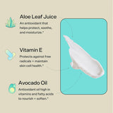 Gel Hidratante Facial de Aloe Natural + Aceite de Aguacate