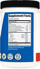 Polvo BCAA + Hidratación Nutricost - 30 Porciones, Sin Gluten