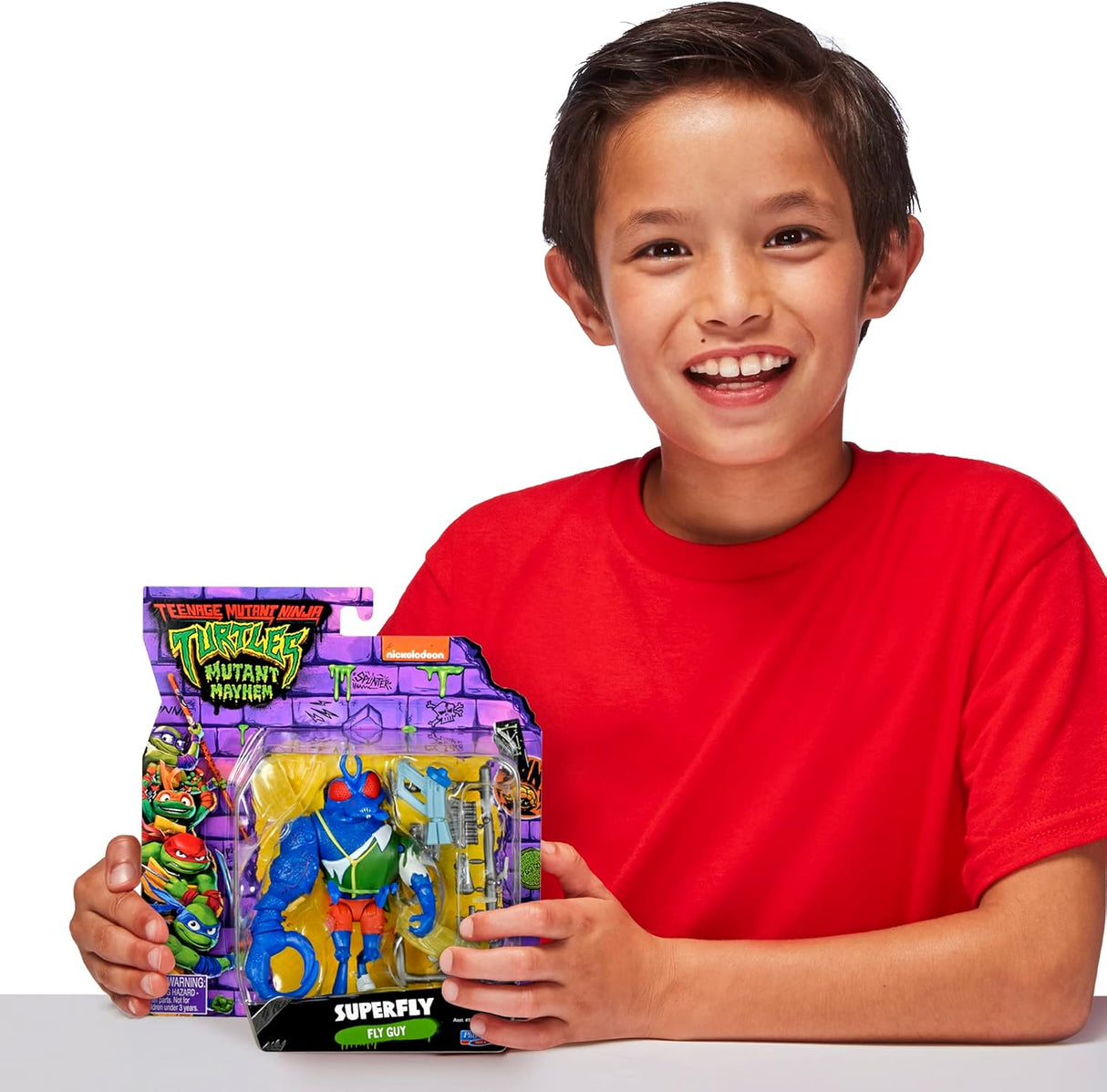 Figurita de Acción Super Fly TMNT, Playmates Toys, 83287CO
