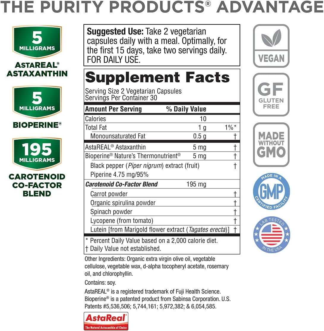 Suplementos Alimenticios Astaxantina