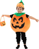 Disfraz Calabaza para Niños Spooktacular Creations con Canasta