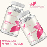 Benfotiamina 300mg 180 Cápsulas Vegetales Sin OMG Veganas